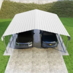 Classic Carport 20’W x 20’L x 7’H - Image 2