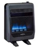 Bluegrass Living Propane Gas Vent Free Blue Flame Gas Space Heater With Blower and Base Feet – 20,000 BTU, T-Stat Control – Model# B20TPB-BB - Image 3