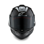 Alpinestars Supertech R10 Element ECE 06 / FIM Full Face Helmet Gloss Black / Carbon / Silver - Image 4