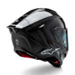 Alpinestars Supertech R10 Element ECE 06 / FIM Full Face Helmet Gloss Black / Carbon / Silver - Image 5