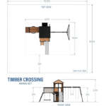Timber Crossing Swing Set – Adventure Meets Stunning Design - Image 3