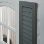 Lifetime 15 Ft. x 8 Ft. High-Density Polyethylene (Plastic) Outdoor Storage Shed with Steel-Reinforced Construction - Image 8