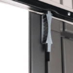 Lifetime 8 Ft. x 10 Ft. High-Density Polyethylene (Plastic) Outdoor Storage Shed with Steel-Reinforced Construction - Image 9