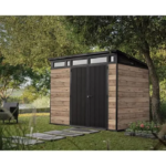 Keter Signature Pine/Graphite DecoCoat Shed 9×7 - Image 2