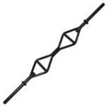 TGrip Pro Series Single Handle Bar with Solid Olympic Sleeves Training Kits – Multi Grip – Functional Training – Football – Swiss – Neutral