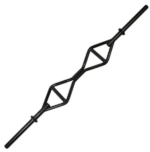 TGrip Pro Series Single Handle Bar with Solid Olympic Sleeves Training Kits – Multi Grip – Functional Training – Football – Swiss – Neutral