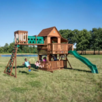 Backyard Discovery Woodridge Elite Swing Set - Image 2