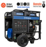 Westinghouse 28,000 Peak Watt Home Backup Portable Generator, Remote Electric Start with Co Sensor - Image 4