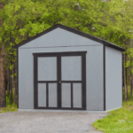 Astoria 12 ft. x 12 ft. Outdoor Wood Storage Shed - Image 2