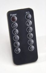 Duluth Forge Full Size Electric Fireplace – Remote Control, Antique White Finish – Model# EL1350-2-AW - Image 7