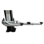 Asymmetric 2 Post Car Lift Clear Floor 9,000 lbs. Capacity Heavy Duty in Black - Image 7