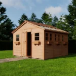Cedar Sunshed Garden Shed | 12×12 - Image 5