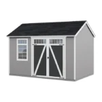 Heartland Coronado 12-ft x 8-ft Gable Style Wood Outdoor Storage Shed with Windows and Doors - Image 6
