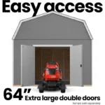 Hudson 12 ft. W x 16 ft. D Wood Storage Shed - Image 9