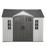 Lifetime 10′ x 8′ Outdoor Storage Shed, Gray