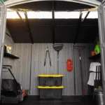 Lifetime 10′ x 8′ Outdoor Storage Shed, Gray - Image 9