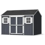 Little Cottage Co. 10×12 Value Workshop Shed with Operable Windows, Outdoor Wood Storage Do-It-Yourself Precut Kit