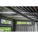 Modernist 10 ft. x 7 ft. Barn Door Storage Shed Suncast - Image 6