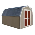Ontario 8′ x 12′ Outdoor Wood Shed - Image 11