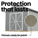 Rookwood 10 ft. W x 10 ft. D Wood Storage Shed With Floor - Image 3