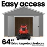 Rookwood 10 ft. W x 10 ft. D Wood Storage Shed With Floor - Image 6