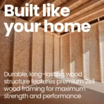 Rookwood 10 ft. W x 12 ft. D Wood Storage Shed With Floor - Image 8