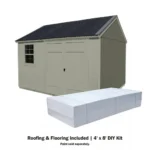 Sonata 12′ x 10′ Outdoor Wood Shed - Image 9