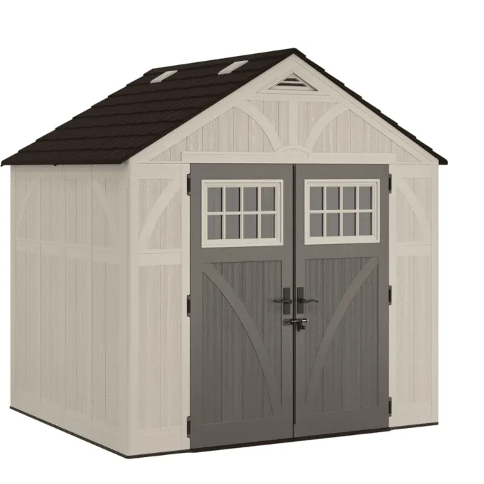 voo-product-276-image-1-700x700 Suncast Tremont 8 ft. W x 7 ft. D Resin Storage Shed BMS8700 - Image 1