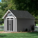 Tribeca 10 ft. W x 12 ft. D Wood Storage Shed With Floor - Image 2