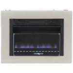 Cedar Ridge Reconditioned Hearth Dual Fuel Ventless Blue Flame Gas Space Heater With Blower – 20,000 BTU, T-Stat Control – Model# CH20TBU-R - Image 2