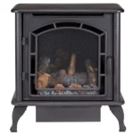 Duluth Forge Dual Fuel Ventless Gas Stove – 23,000 BTU, T-Stat Control – Model# DF25SMS