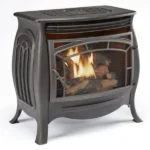 Duluth Forge Dual Fuel Ventless Gas Stove – 26,000 BTU, Remote Control, Matte Black Finish – Model# FDSR25