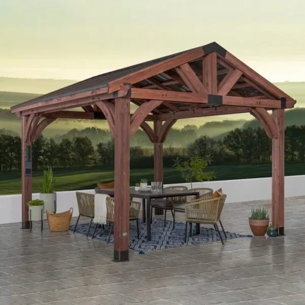 voo-product-399-image-1 Arlington 12′ X 12′ Solid Wood Patio Gazebo - Image 1