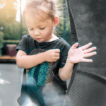 ALLSTAR 10 Trampoline Outdoor Backyard Play Equipment with Net & Ladder - Image 3