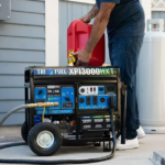 DuroMax XP13000HXT 13,000 Watt Electric Start Tri-Fuel Natural Gas/Propane/Gas Powered Portable Generator w/ CO Alert - Image 4