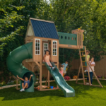 KidKraft Skyway Resort Wooden Swing Set - Image 2