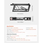 5,000 LB Adjustable Car Lift with Remote Control – Perfect for Home Garages - Image 10