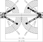 APlusLift HW-10KOH-A 10000LB Two Post Overhead Clear Floor Car Lift/Industry Leading 3 Year Warranty - Image 7