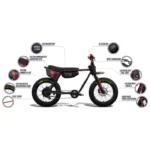 Super73 Oracle Red Bull Racing Z Adventure Series Electric Bike - Image 3