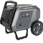 Yard Force Portable Power Station 2400-Watt Continuous 4800-Watt Peak, Bluetooth speaker, WIFI connection, Wireless Charging, RV 30A plug, LED light