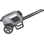 Yard Force Portable Power Station 2400-Watt Continuous 4800-Watt Peak, Bluetooth speaker, WIFI connection, Wireless Charging, RV 30A plug, LED light - Image 4