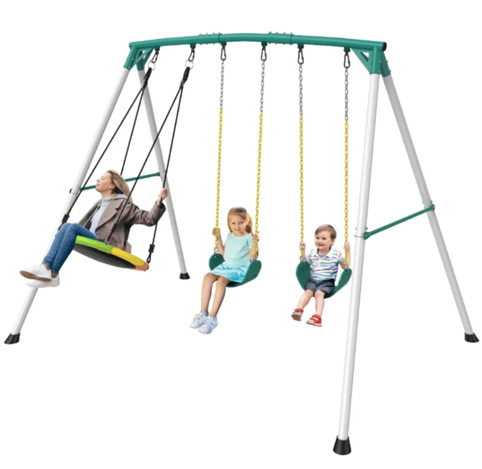 voo-product-56-image-1 9.5′ Heavy-Duty Outdoor Porch Swing Set - Image 1