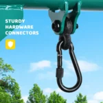 9.5′ Heavy-Duty Outdoor Porch Swing Set - Image 11