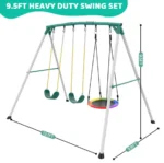 9.5′ Heavy-Duty Outdoor Porch Swing Set - Image 8