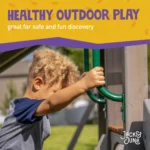Jack & June Haven Wooden Swing Set - Image 4