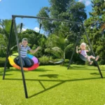 Klo Kick Metal Swing Set with 3 Swings - Image 6