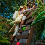 Ranger Retreat Wooden Swing Set/Playset with Tent, Tube Slide and 3-Swings - Image 8