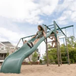 Lifetime Powder Coated Steel Swing Set with 4 Swing - Image 11