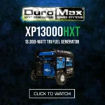 DuroMax XP13000HXT 13,000 Watt Electric Start Tri-Fuel Portable Generator w/ CO Alert - Image 6